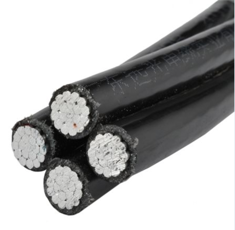 4*16mm2 XLPE/PVC insulated LV/HV ABC cable Hot sell Aerial bundled overhead cable price