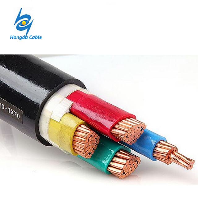 4 noyaux 16mm2 XLPE Câble D'alimentation PVC Câble Électrique 4x35mm