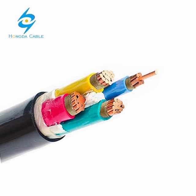 400 v Cables 3 Fase 4 Cable de 25mm para Myanmar