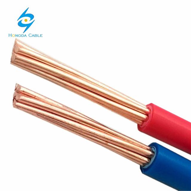 450/750V BV electrical wire Single Core Multi Stranded electrical wire