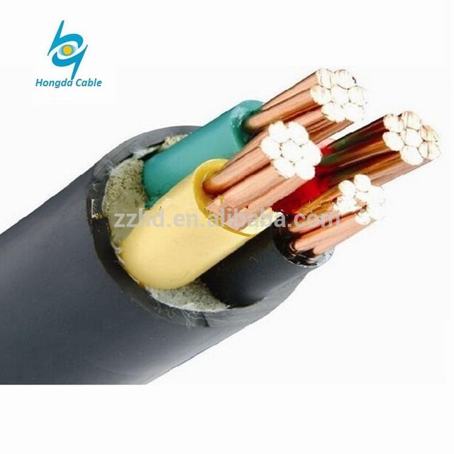 4x25 35 50mm2 lage voltage kabel koperen geleider pvc isolatie elektrische voedingskabel xlpe