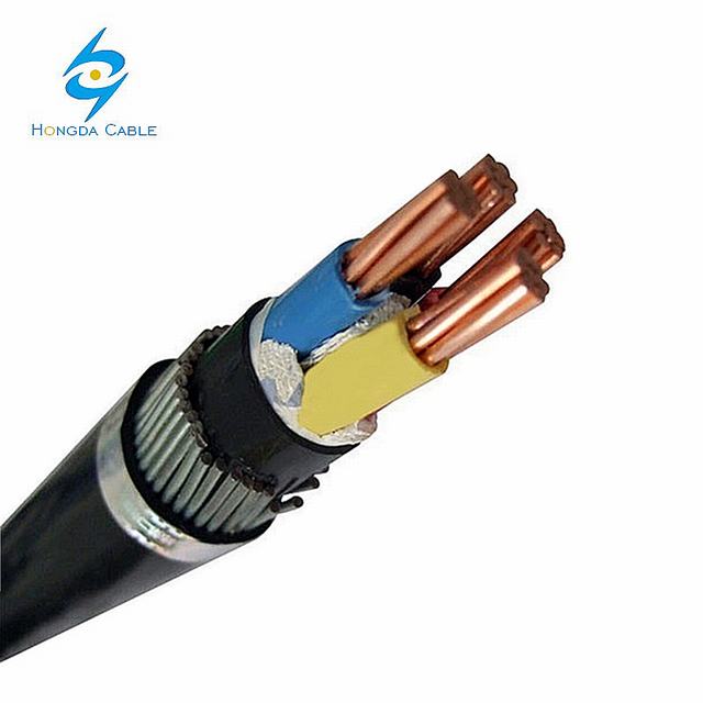 4c 16 мм медь ПВХ/SWA/ПВХ кабель питания стальной проволоки Armound кабель цены за метр