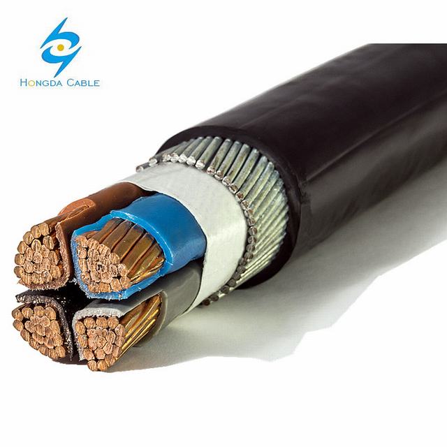 4x16mm 4x25mm 4x35mm 4x50mm gewapende kabel 4 cores kabel
