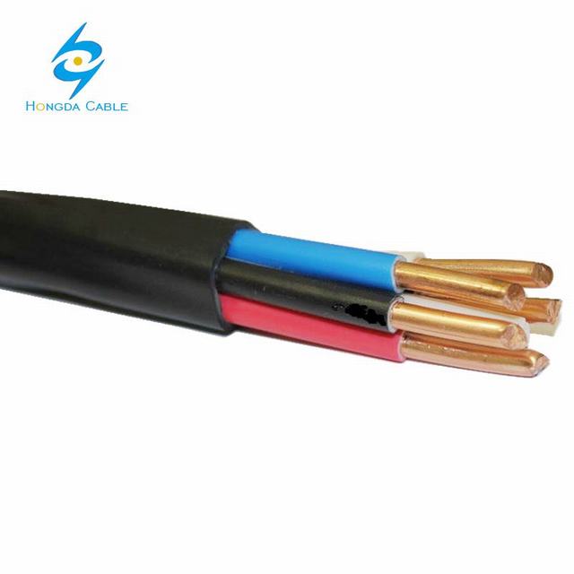 5 * 6mm2 CU / cabo de alimentação XLPE / PVC YJV cabo de fio elétrico