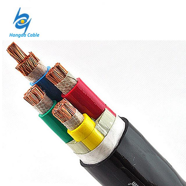 50mm2 alambre recocido conductor de cobre resistente al fuego 4 Core cable flexible