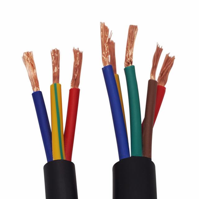 6 Cores 1.5mm2 Flexible Copper Electrical Cable Wire