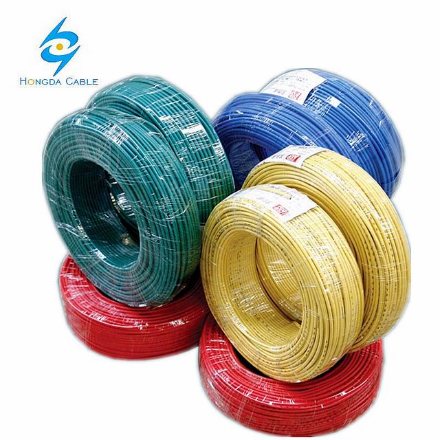 6 mm PVC Insulation Solid Stranded Flexible Electric Wire