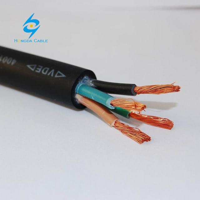 600 4x12 AWG Fleksibel Tahan Minyak Terbuka Instalasi Kabel Listrik PVC