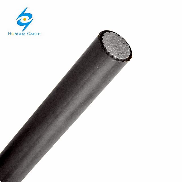 600 V solo núcleo de aluminio secundario XLPE UD alambre Cable