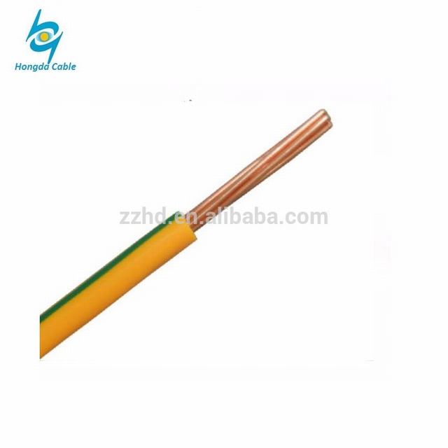 600V copper type house wiring electrical cable 2AWG THW building wire