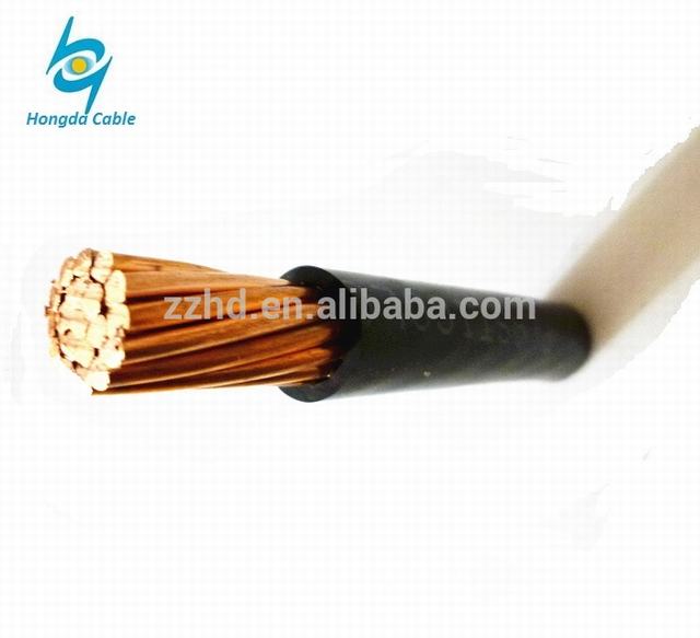 600 V pvc alambre de cobre aislado tw thw thhn #12 10 8 6 4 AWG Alambre eléctrico