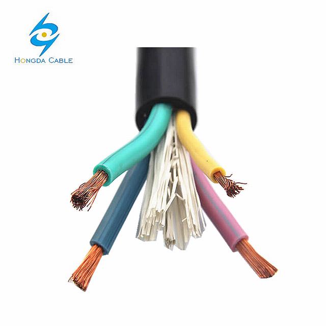 60227 IEC 52 Cable RVV RVVP 300V 4 Core 10mm2 Flexible Cable