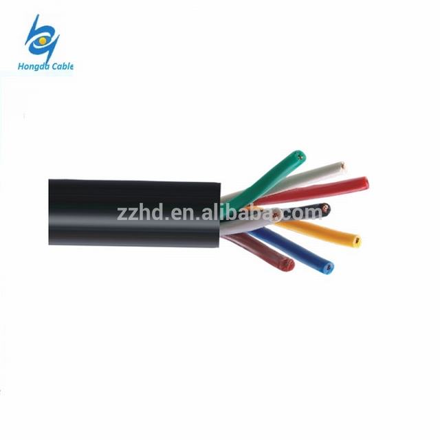 750 v plastik PVC terisolasi kabel kontrol elektro