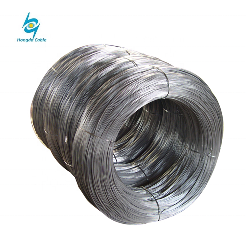 7 × 19 溶融亜鉛メッキ鋼ケーブルワイヤーロープ 3/8 ''1/2'' 鋼鉄ケーブルワイヤー