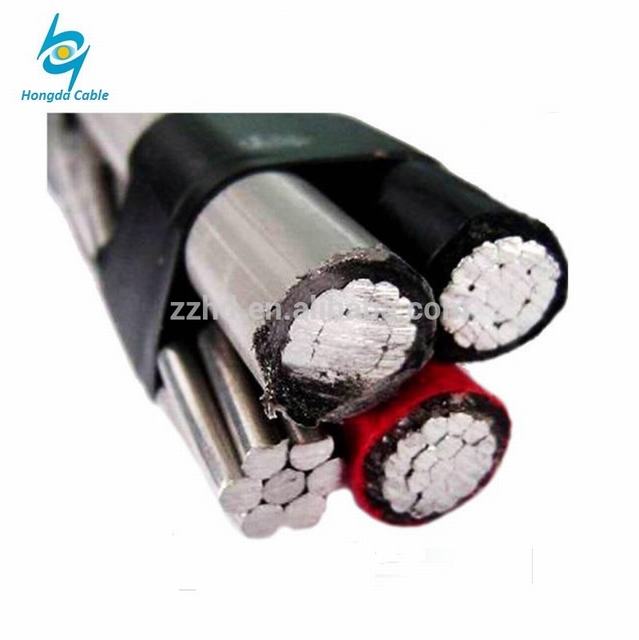 AAC xlpe/pe insulated bare aac/acsr/aaac conductor ABC drop wire cable