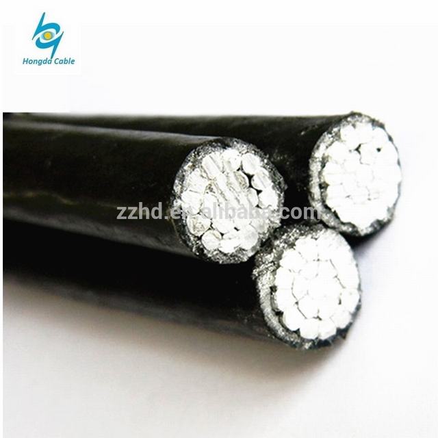 ASTMB-232 Electric Power XLPE PVC Insulated Overhead Aluminum ABC Cable