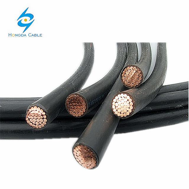 Ukuran AWG 500 MCM Tembaga Kawat THW Kabel PVC Kabel Terisolasi