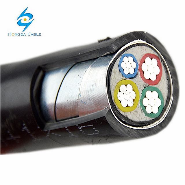 Al conductor XLPE insulation PVC jacket electric wire power cable