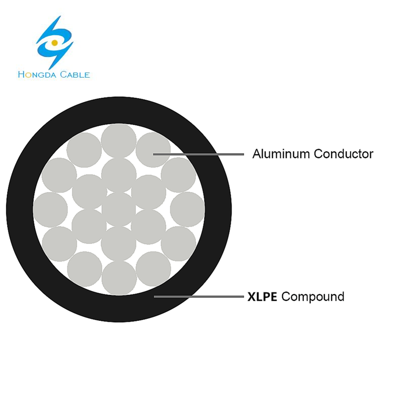 De aluminio de 120mm2 Single Core Cable XLPE