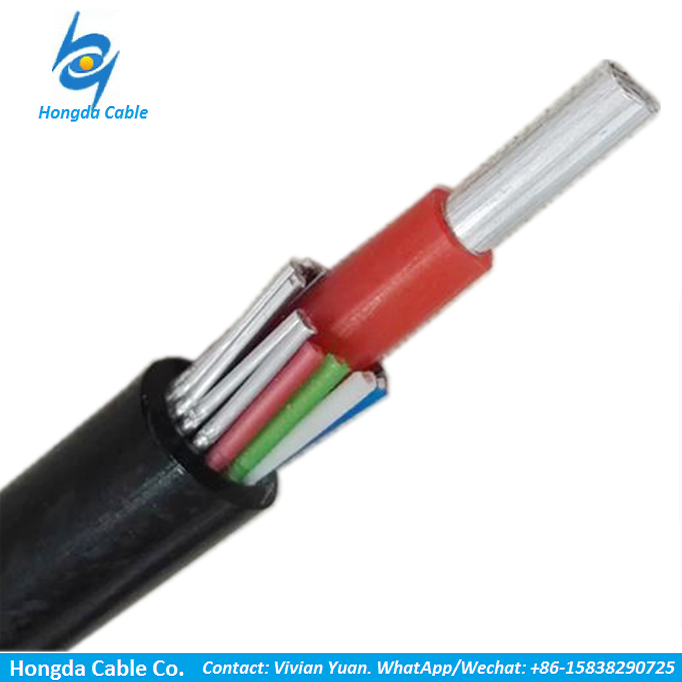 Aluminum Aerial Concentric Service Cable with Communication Cable