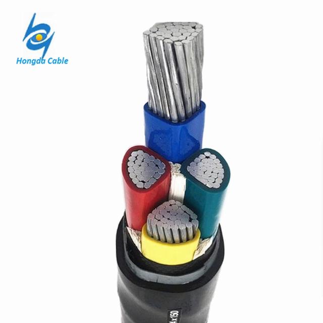 Aluminum Conductor XLPE Insulated armoured 4x185mm2 Cable U-1000 ARVFV