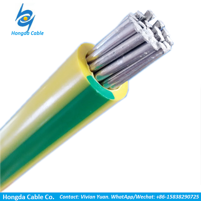 Aluminium konduktor PVC terisolasi single core kabel 120mm2