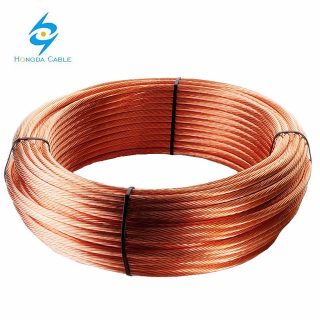 Bare Copper Stranded copper wire low price 4 6 10 16 25 35 50mm2