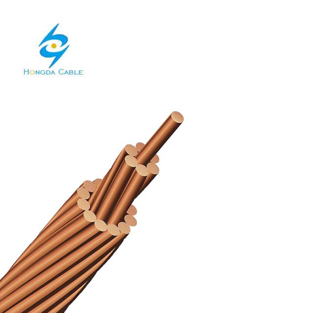 裸固体銅導体電源ケーブル銅ロープ電線