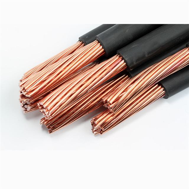 Mejor calidad conductor de cobre aislado de PVC BVR eléctrico flexible cable de alambre