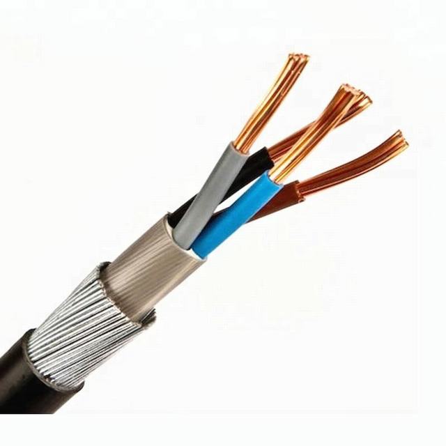Best price copper armoured cable 4 core 25mm 16mm swa power cable