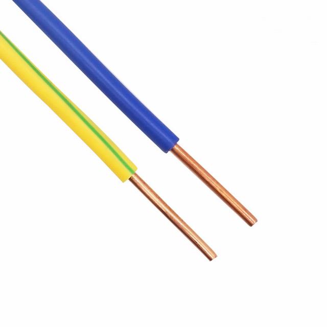 CCA 1.5 milímetros, 2.5 milímetros cabo de fio elétrico e fio com forma lisa e redonda para uso de casa