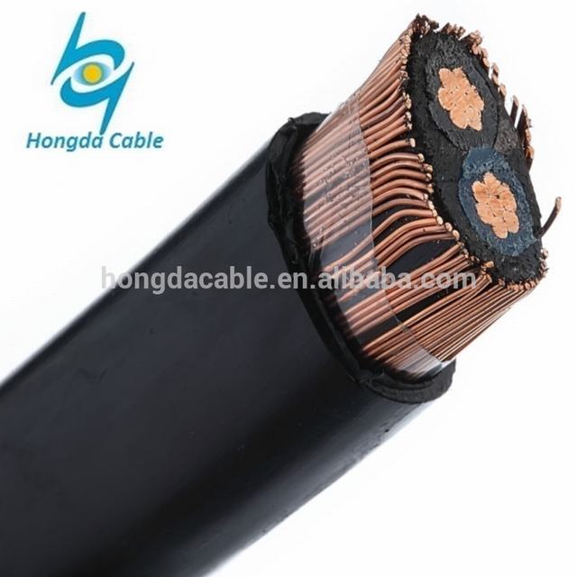 CCA/8000 серия AA концентрический кабель 3 * 6AWG