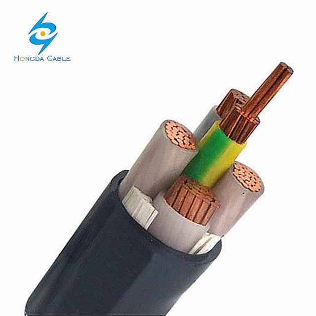 CU /XLPE /PVC Copper Cable 4x240 mm XLPE Insulated Power Cable