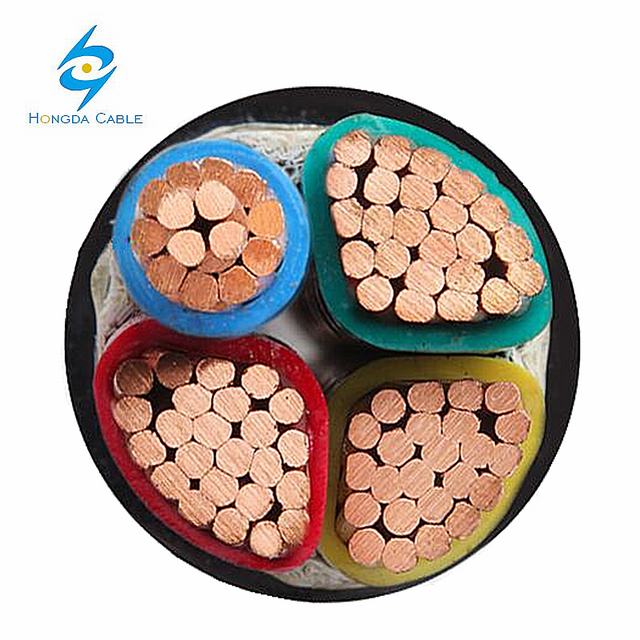 Copper Aluminium XLPE Insulated 600 1000v Cable  3x120 + 1x70 sqmm Cable