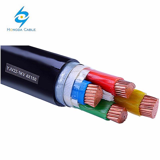 Медный Электрический кабель ZRYJV22 силовой кабель с изоляцией 0,6 1КВ