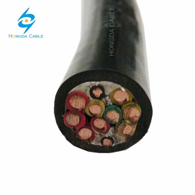 Copper core PVC insulated PVC sheath KVV control cable
