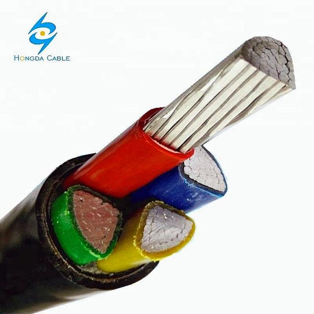 Электрический кабель 3 фазы 4 провода бронированные подземный кабель