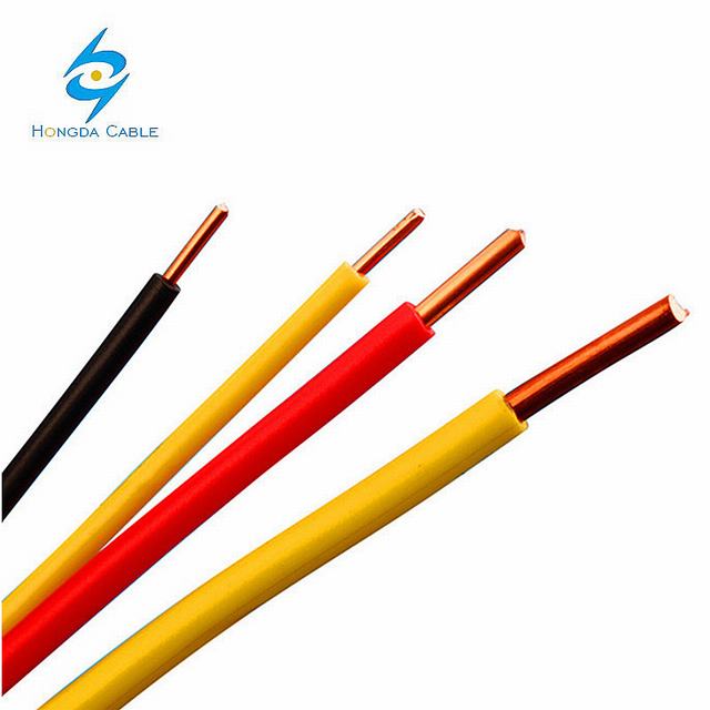 Заводская цена ПВХ покрытием электрические провода и кабели H07V-U H07V-R 6 мм 10 мм