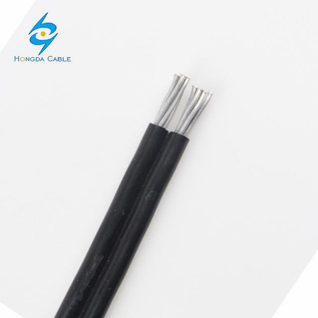 Câble plat 2*25 fil D'aluminium Recouvert