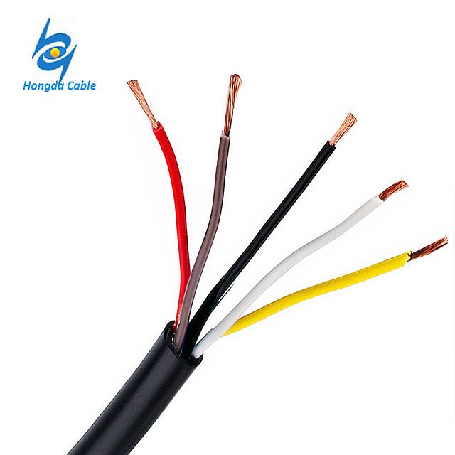H05V2V2-F H05V2V2H2-F Electric Wire, 300/500 V, Flexible Cu/PVC/PVC