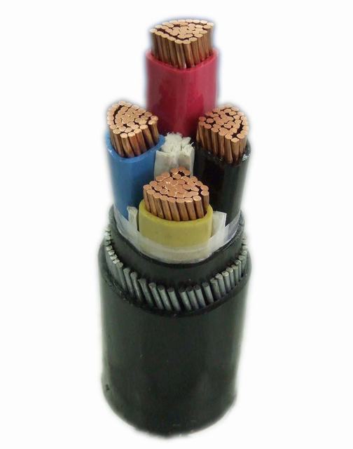 Câble électrique blindé de câble d'alimentation isolé par conducteur en cuivre ou en aluminium