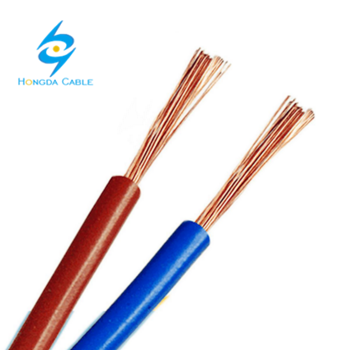 Haute qualité cuivre pvc flexible électrique de fil de maison
