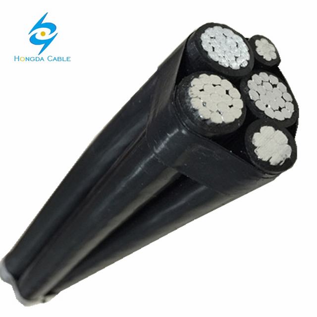 Hot Sale aac conductor 70mm aerial 3x70mm2 Overhead cables