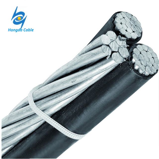IEC 60502 estándar NFC ABC Cable 70mm2 120mm2 trifásico
