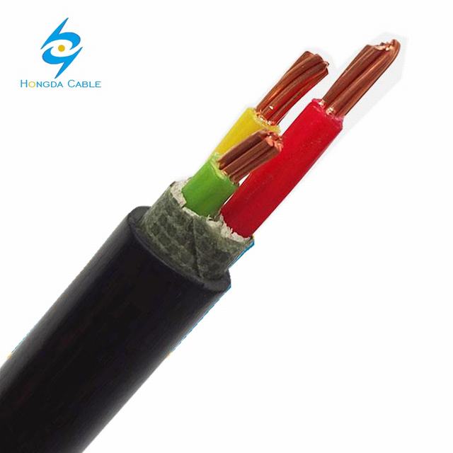 Type isolé et câble électrique de Conducteur de Cuivre cu pvc 3core 2.5mm câble