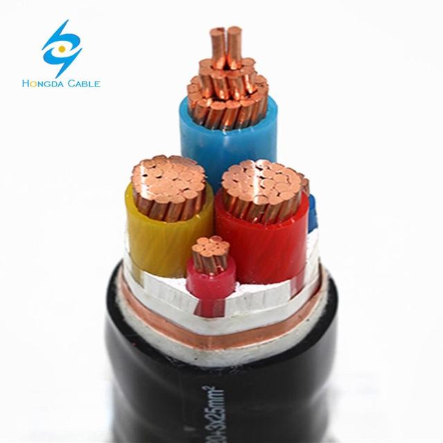 JISC 표준 낮은 전압 0.6/1kv 4 코어 전기 와이어 케이블 2.5mm2 XLPE/PVC 절연 Swa 기갑 케이블 최고의 가격