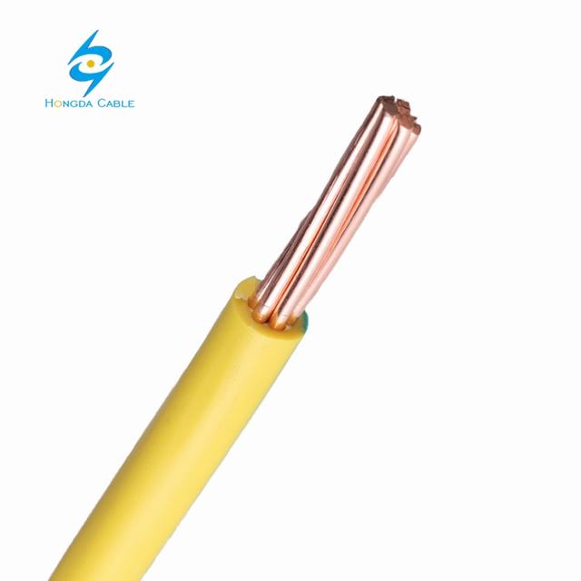 Tipos de casa 450 / 750V PVC colorido revestido rolo de cabo de fio elétrico