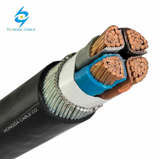 LT underground electrical armoured cable 5 core power armoured cable with pvc insulated