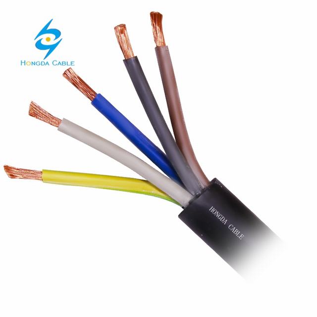 LV 400 V Multicore Fleksibel Kabel dengan tegangan rendah kabel bawah tanah