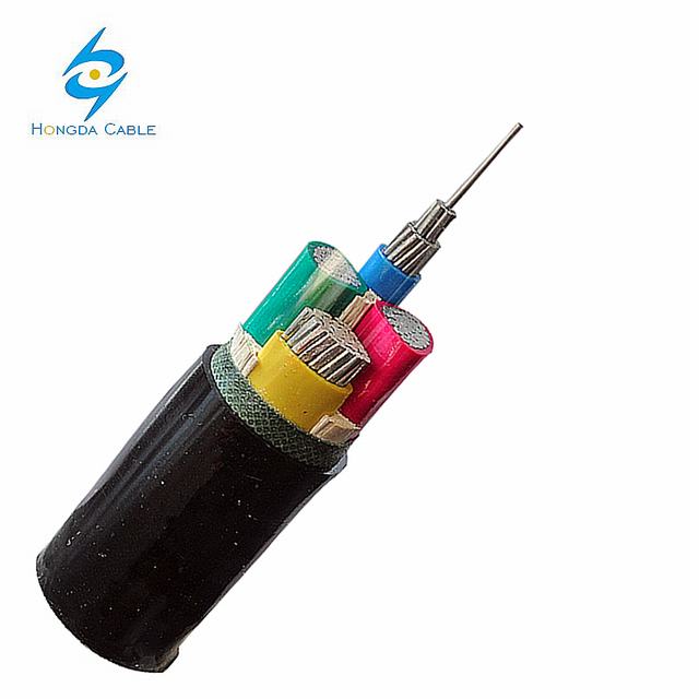 LV de aluminio XLPE Cable de PVC de 4Cx185 4Cx150 4Cx300 4Cx630